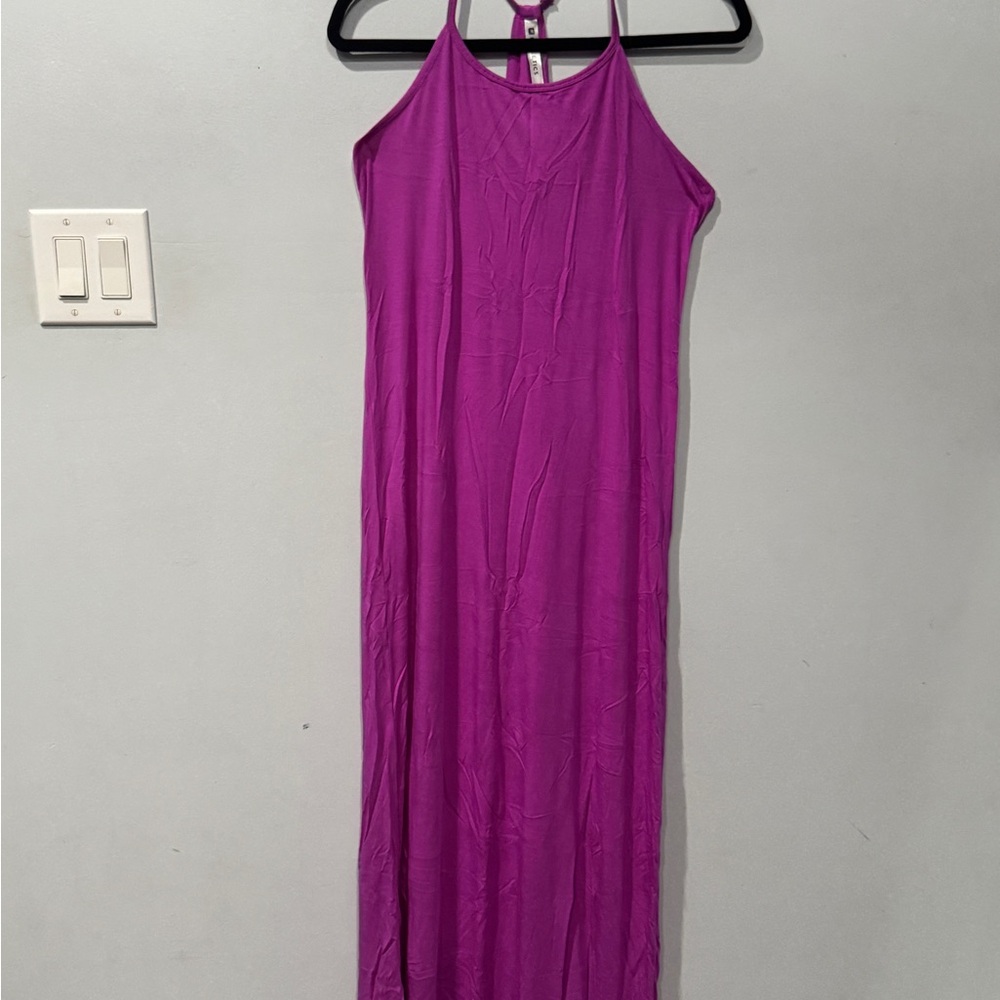 Fabletics Vibrant Purple Maxi Dress